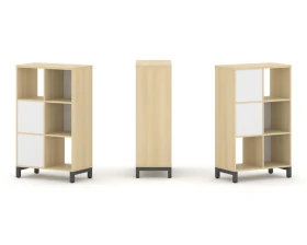 Набор стеллажа 2-х сторон., 3 яр. 754x400x1248 Стайл Проджект / Style Project images