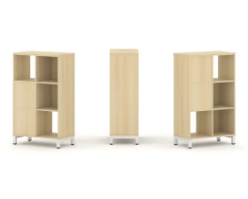 Набор стеллажа 2-х сторон., 3 яр. 754x400x1248 Стайл Проджект / Style Project images