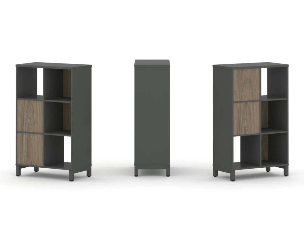 Набор стеллажа 2-х сторон., 3 яр. 754x400x1248 Стайл Проджект / Style Project