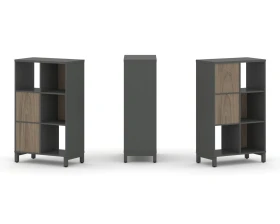 Набор стеллажа 2-х сторон., 3 яр. 754x400x1248 Стайл Проджект / Style Project images