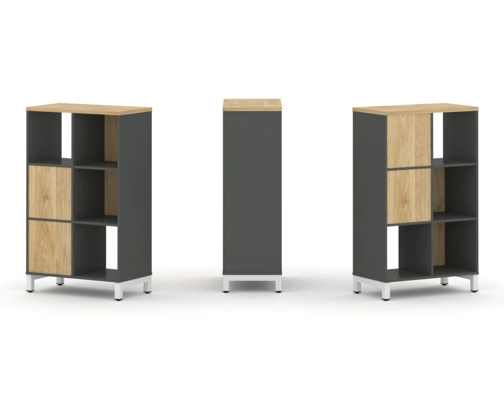 Набор стеллажа 2-х сторон., 3 яр. 754x400x1248 Стайл Проджект / Style Project