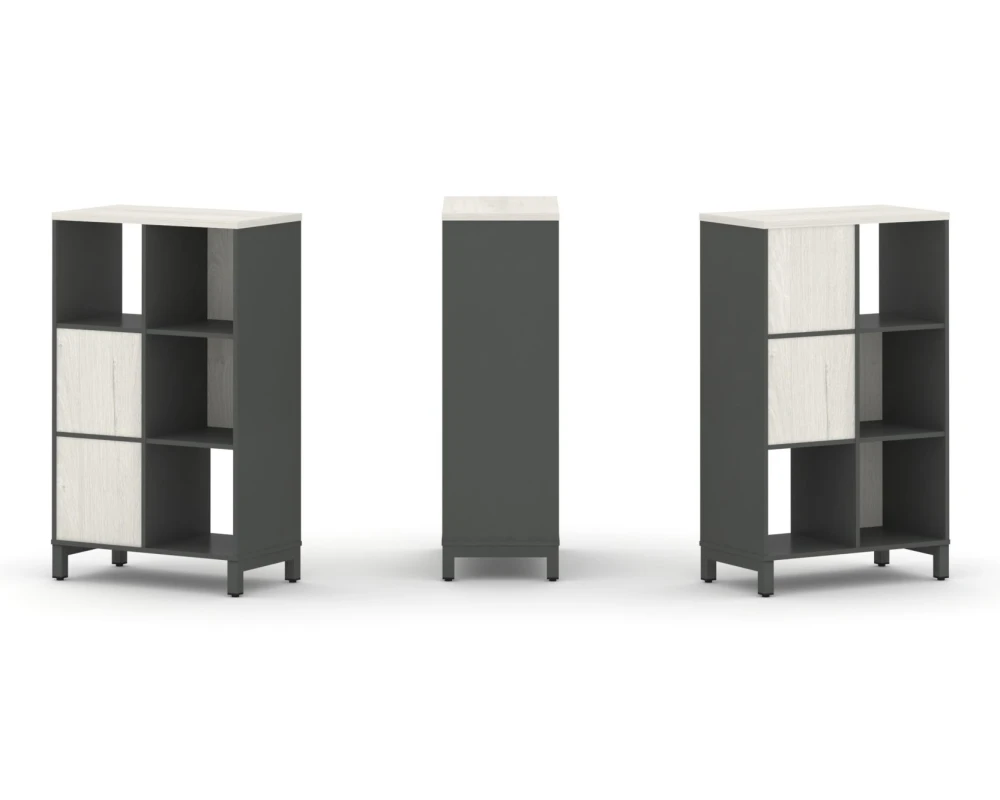 Набор стеллажа 2-х сторон., 3 яр. 754x400x1248 Стайл Проджект / Style Project