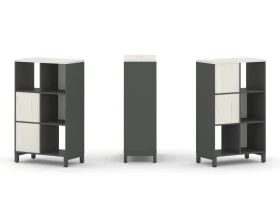 Набор стеллажа 2-х сторон., 3 яр. 754x400x1248 Стайл Проджект / Style Project images