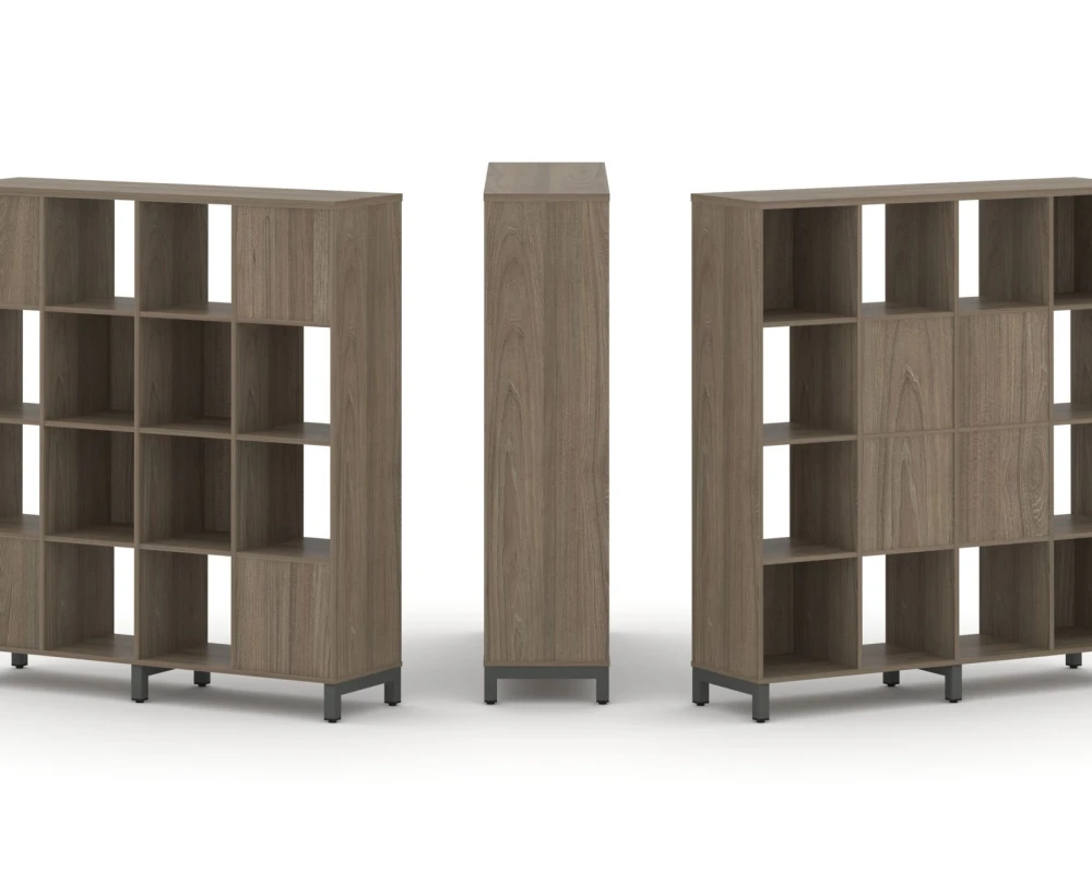 Набор стеллажа 2-х сторон., 4 яр. 1488x400x1615 Стайл Проджект / Style Project