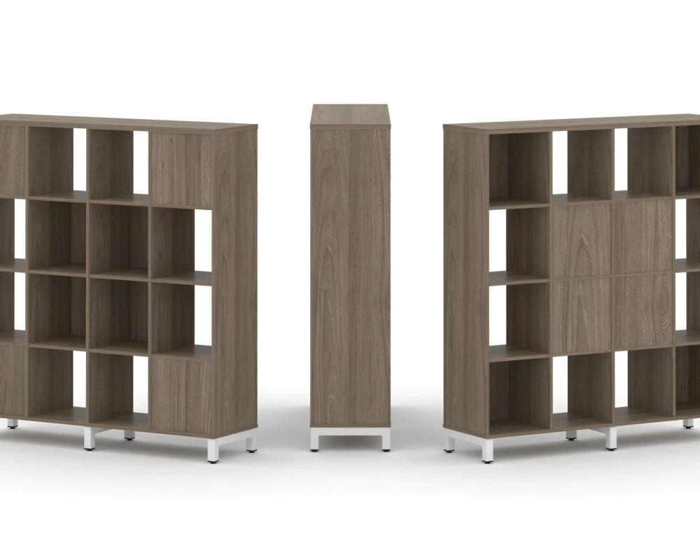 Набор стеллажа 2-х сторон., 4 яр. 1488x400x1615 Стайл Проджект / Style Project