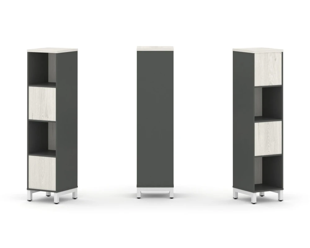 Набор стеллажа 2-х сторон., 4 яр. 387x400x1615 Стайл Проджект / Style Project