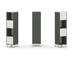 Набор стеллажа 2-х сторон., 4 яр. 387x400x1615 Стайл Проджект / Style Project images