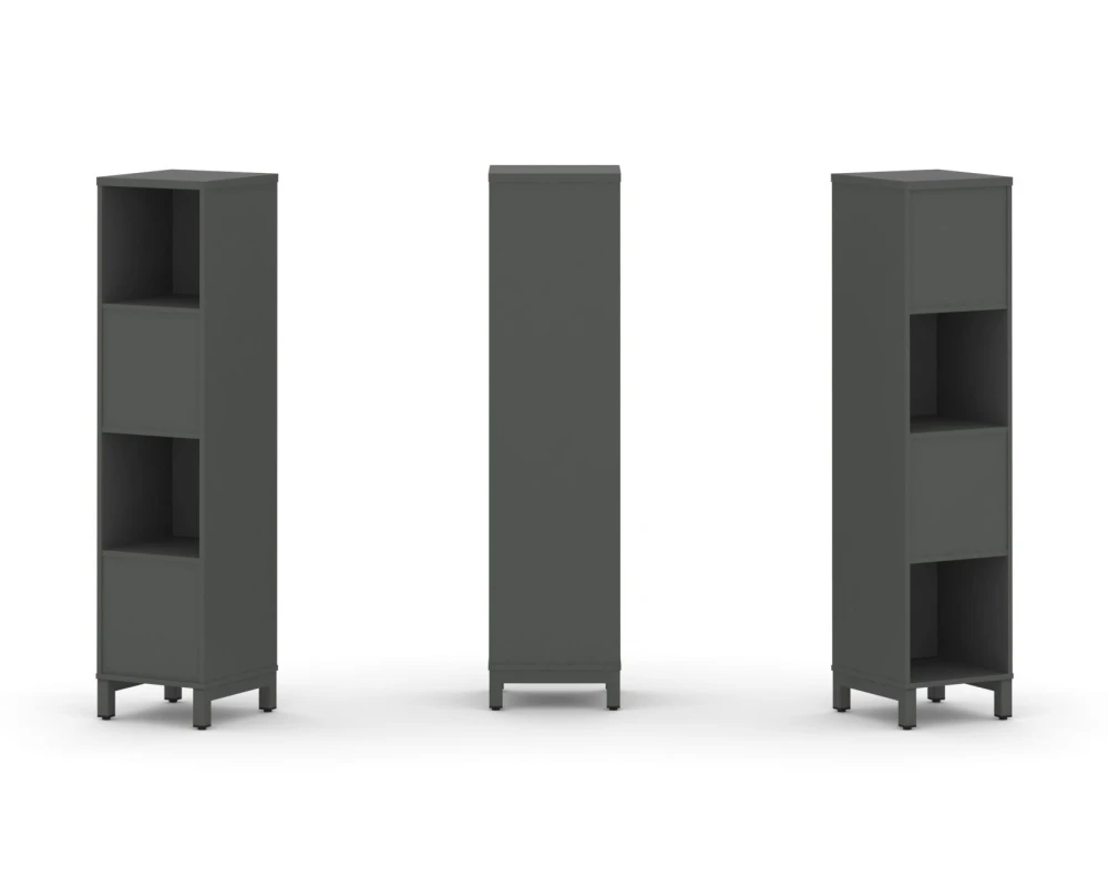 Набор стеллажа 2-х сторон., 4 яр. 387x400x1615 Стайл Проджект / Style Project