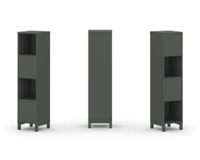 Набор стеллажа 2-х сторон., 4 яр. 387x400x1615 Стайл Проджект / Style Project images