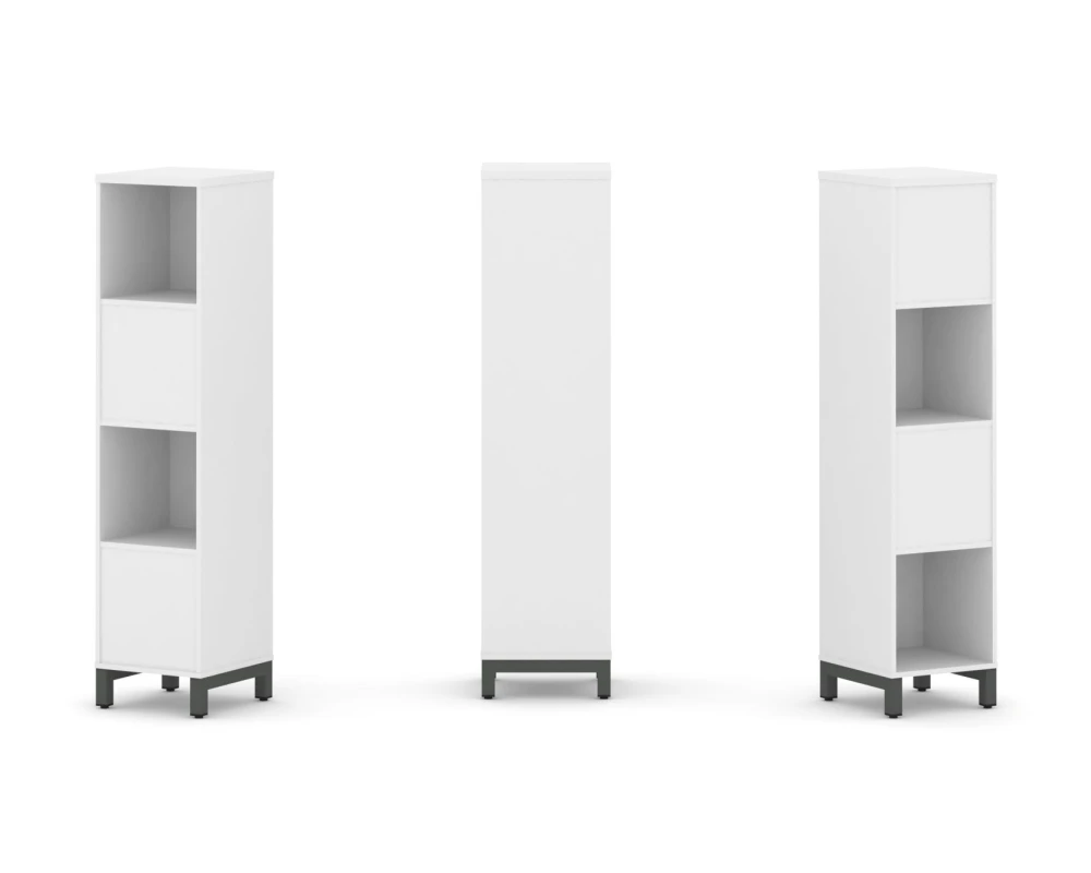 Набор стеллажа 2-х сторон., 4 яр. 387x400x1615 Стайл Проджект / Style Project