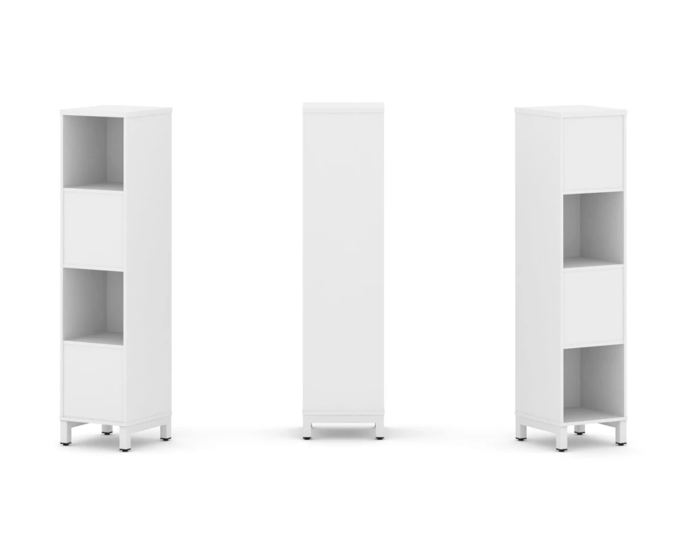 Набор стеллажа 2-х сторон., 4 яр. 387x400x1615 Стайл Проджект / Style Project