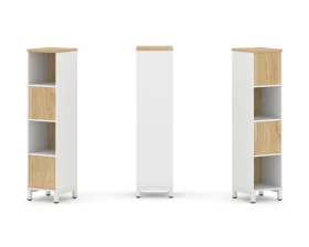 Набор стеллажа 2-х сторон., 4 яр. 387x400x1615 Стайл Проджект / Style Project images