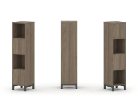 Набор стеллажа 2-х сторон., 4 яр. 387x400x1615 Стайл Проджект / Style Project images