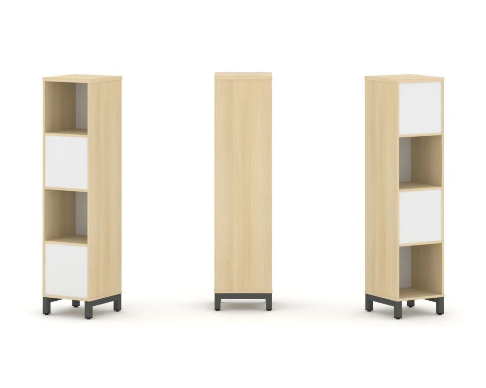 Набор стеллажа 2-х сторон., 4 яр. 387x400x1615 Стайл Проджект / Style Project