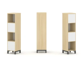 Набор стеллажа 2-х сторон., 4 яр. 387x400x1615 Стайл Проджект / Style Project images