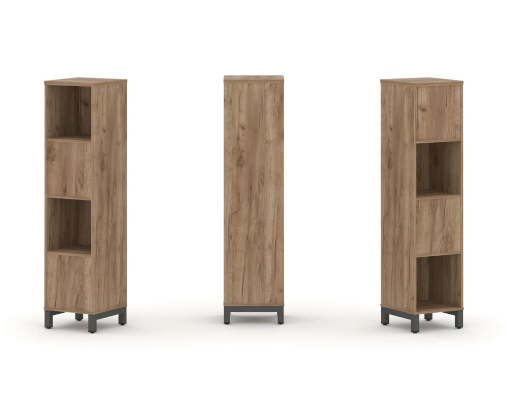 Набор стеллажа 2-х сторон., 4 яр. 387x400x1615 Стайл Проджект / Style Project