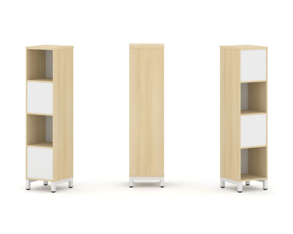 Набор стеллажа 2-х сторон., 4 яр. 387x400x1615 Стайл Проджект / Style Project