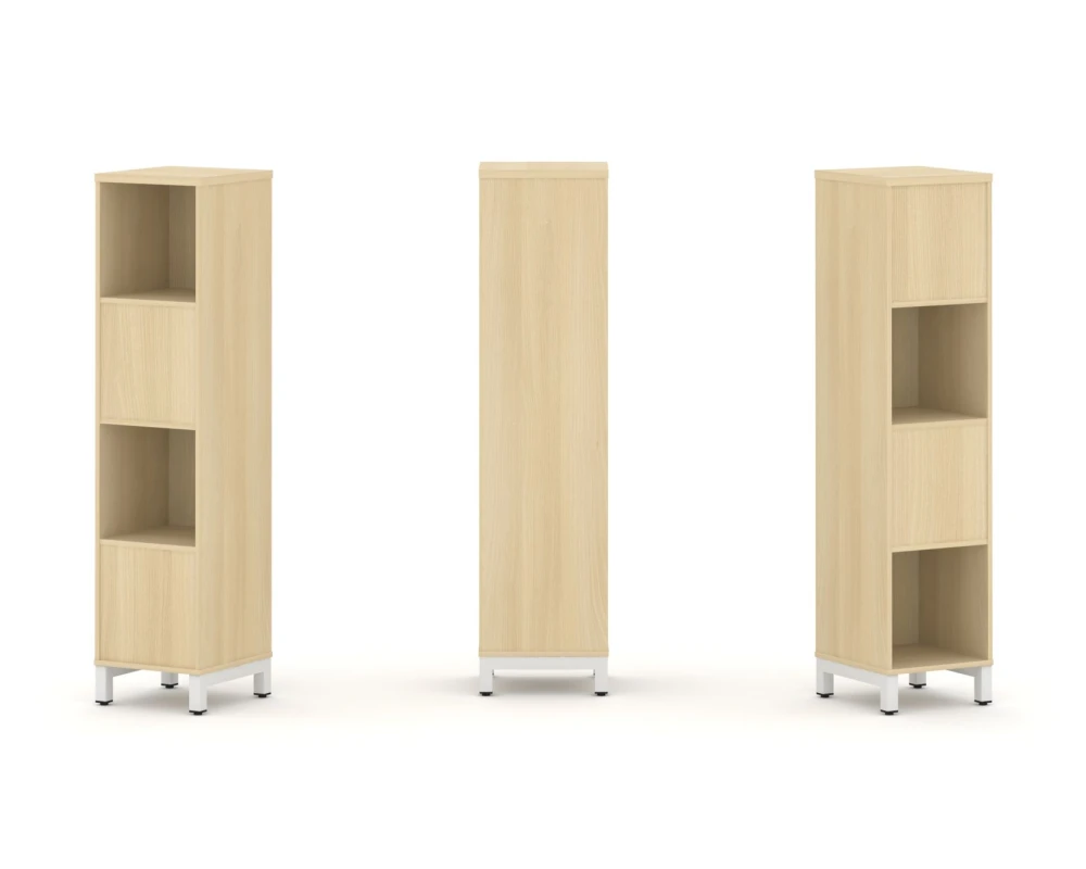 Набор стеллажа 2-х сторон., 4 яр. 387x400x1615 Стайл Проджект / Style Project