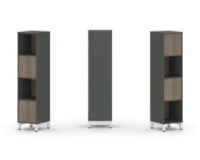 Набор стеллажа 2-х сторон., 4 яр. 387x400x1615 Стайл Проджект / Style Project images