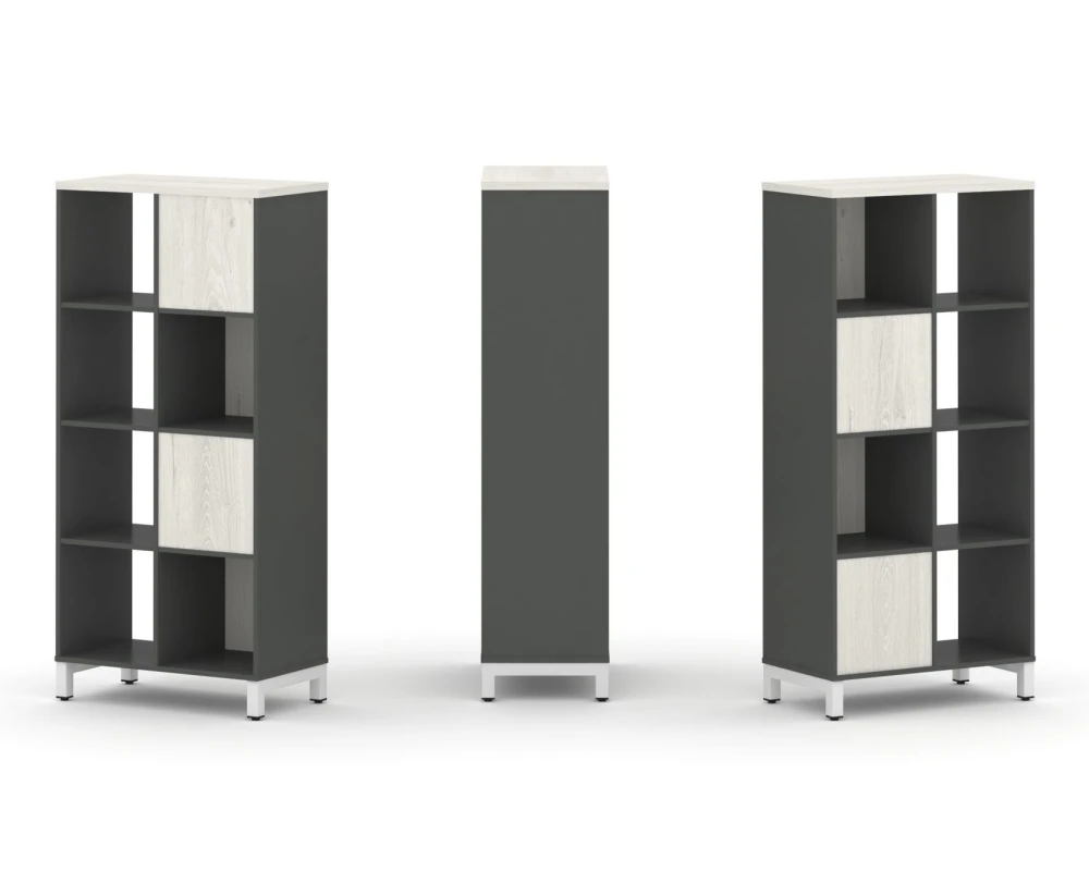 Набор стеллажа 2-х сторон., 4 яр. 754x400x1615 Стайл Проджект / Style Project