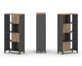 Набор стеллажа 2-х сторон., 4 яр. 754x400x1615 Стайл Проджект / Style Project images