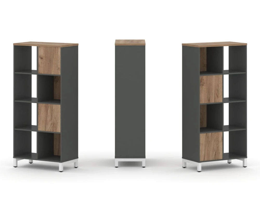 Набор стеллажа 2-х сторон., 4 яр. 754x400x1615 Стайл Проджект / Style Project