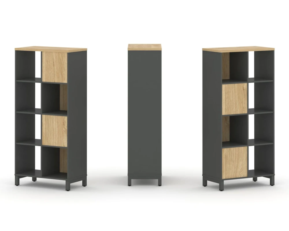 Набор стеллажа 2-х сторон., 4 яр. 754x400x1615 Стайл Проджект / Style Project