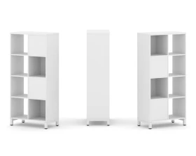 Набор стеллажа 2-х сторон., 4 яр. 754x400x1615 Стайл Проджект / Style Project images