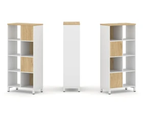 Набор стеллажа 2-х сторон., 4 яр. 754x400x1615 Стайл Проджект / Style Project images