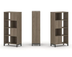 Набор стеллажа 2-х сторон., 4 яр. 754x400x1615 Стайл Проджект / Style Project images