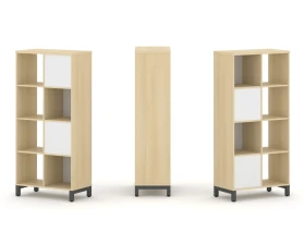 Набор стеллажа 2-х сторон., 4 яр. 754x400x1615 Стайл Проджект / Style Project images