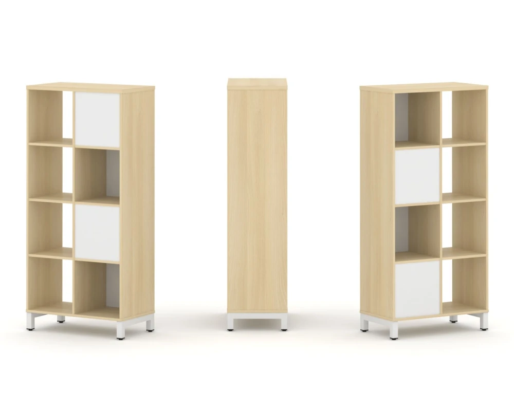 Набор стеллажа 2-х сторон., 4 яр. 754x400x1615 Стайл Проджект / Style Project