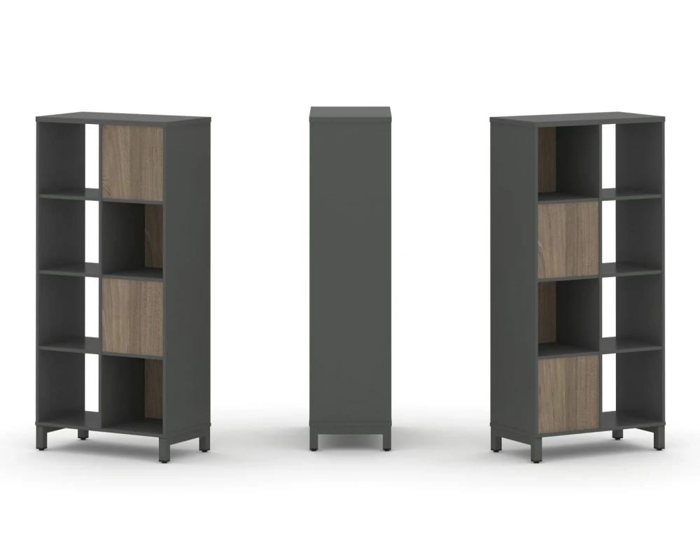 Набор стеллажа 2-х сторон., 4 яр. 754x400x1615 Стайл Проджект / Style Project