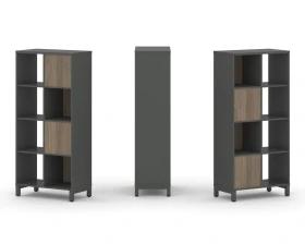 Набор стеллажа 2-х сторон., 4 яр. 754x400x1615 Стайл Проджект / Style Project images