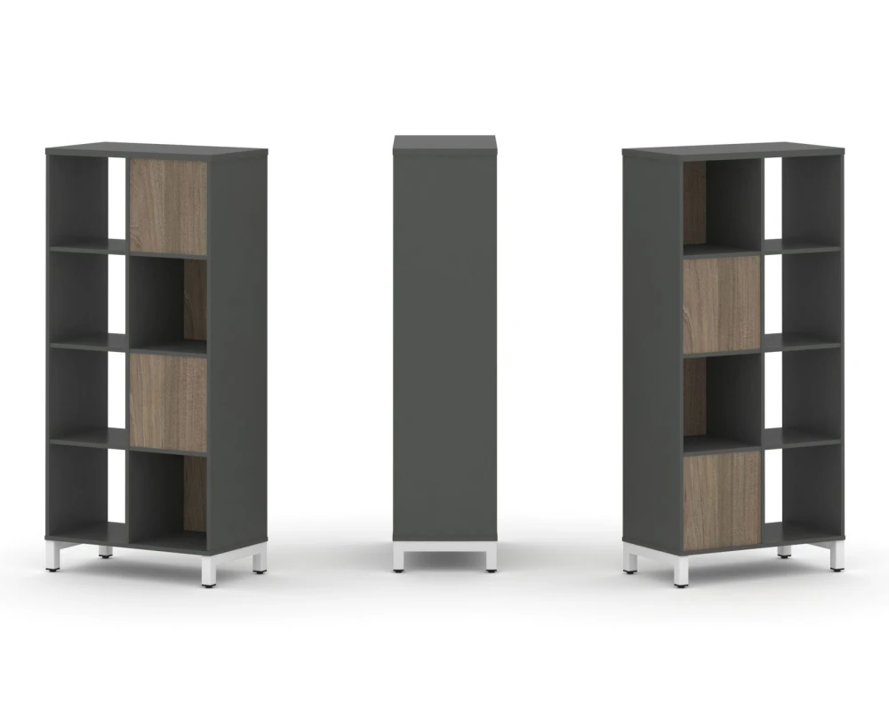 Набор стеллажа 2-х сторон., 4 яр. 754x400x1615 Стайл Проджект / Style Project