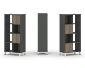 Набор стеллажа 2-х сторон., 4 яр. 754x400x1615 Стайл Проджект / Style Project images