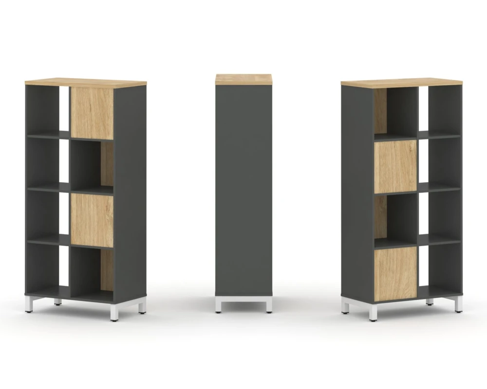 Набор стеллажа 2-х сторон., 4 яр. 754x400x1615 Стайл Проджект / Style Project