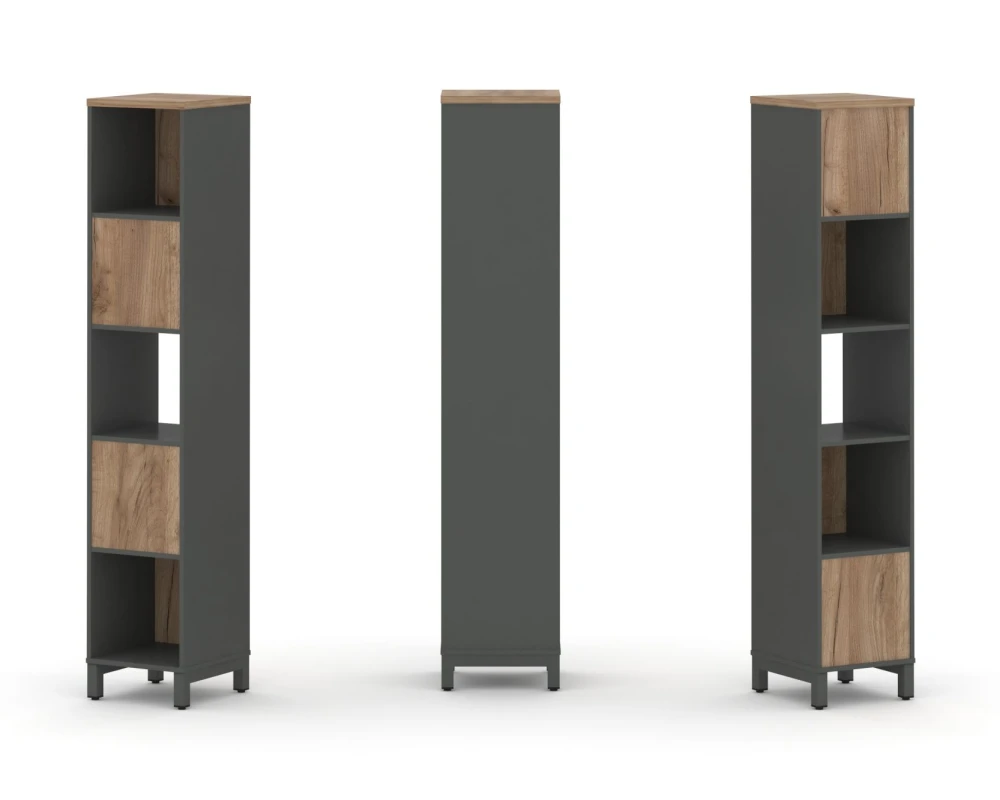 Набор стеллажа 2-х сторон., 5 яр. 387x400x1982 Стайл Проджект / Style Project