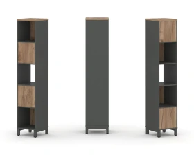 Набор стеллажа 2-х сторон., 5 яр. 387x400x1982 Стайл Проджект / Style Project images