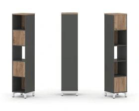 Набор стеллажа 2-х сторон., 5 яр. 387x400x1982 Стайл Проджект / Style Project images