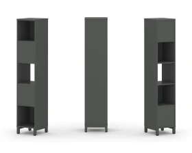 Набор стеллажа 2-х сторон., 5 яр. 387x400x1982 Стайл Проджект / Style Project images