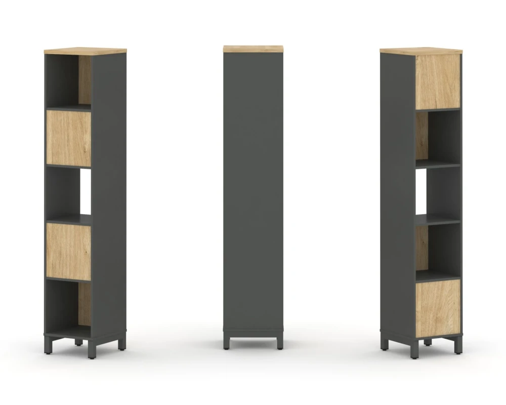 Набор стеллажа 2-х сторон., 5 яр. 387x400x1982 Стайл Проджект / Style Project