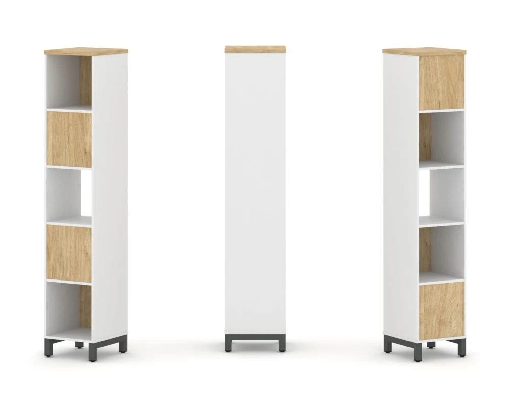 Набор стеллажа 2-х сторон., 5 яр. 387x400x1982 Стайл Проджект / Style Project