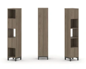 Набор стеллажа 2-х сторон., 5 яр. 387x400x1982 Стайл Проджект / Style Project images