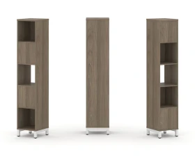 Набор стеллажа 2-х сторон., 5 яр. 387x400x1982 Стайл Проджект / Style Project images