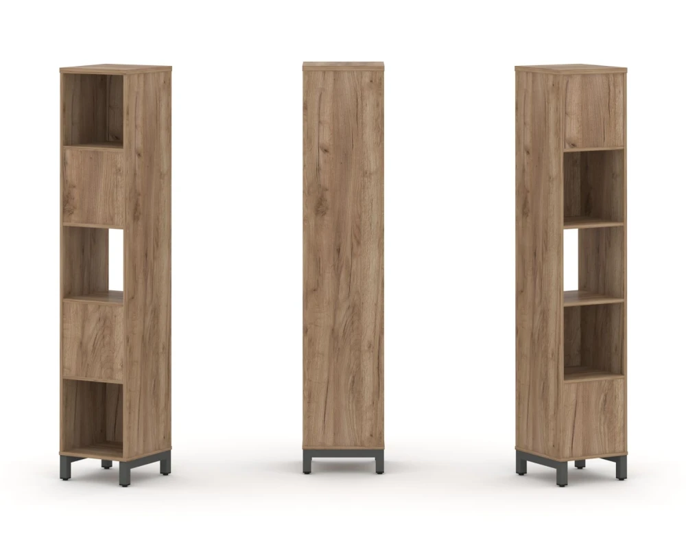 Набор стеллажа 2-х сторон., 5 яр. 387x400x1982 Стайл Проджект / Style Project