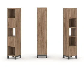 Набор стеллажа 2-х сторон., 5 яр. 387x400x1982 Стайл Проджект / Style Project images