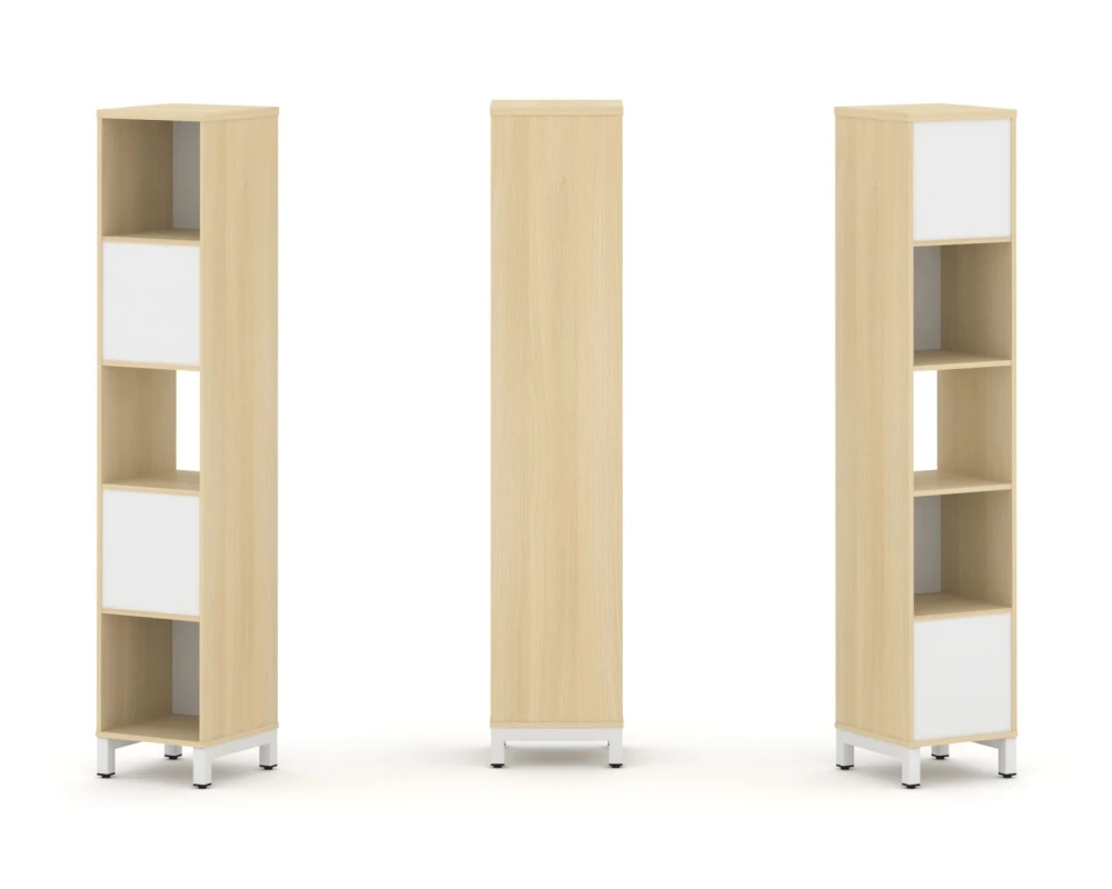 Набор стеллажа 2-х сторон., 5 яр. 387x400x1982 Стайл Проджект / Style Project