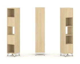 Набор стеллажа 2-х сторон., 5 яр. 387x400x1982 Стайл Проджект / Style Project images