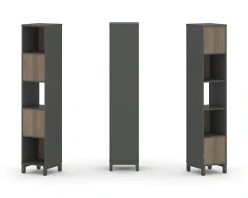 Набор стеллажа 2-х сторон., 5 яр. 387x400x1982 Стайл Проджект / Style Project images